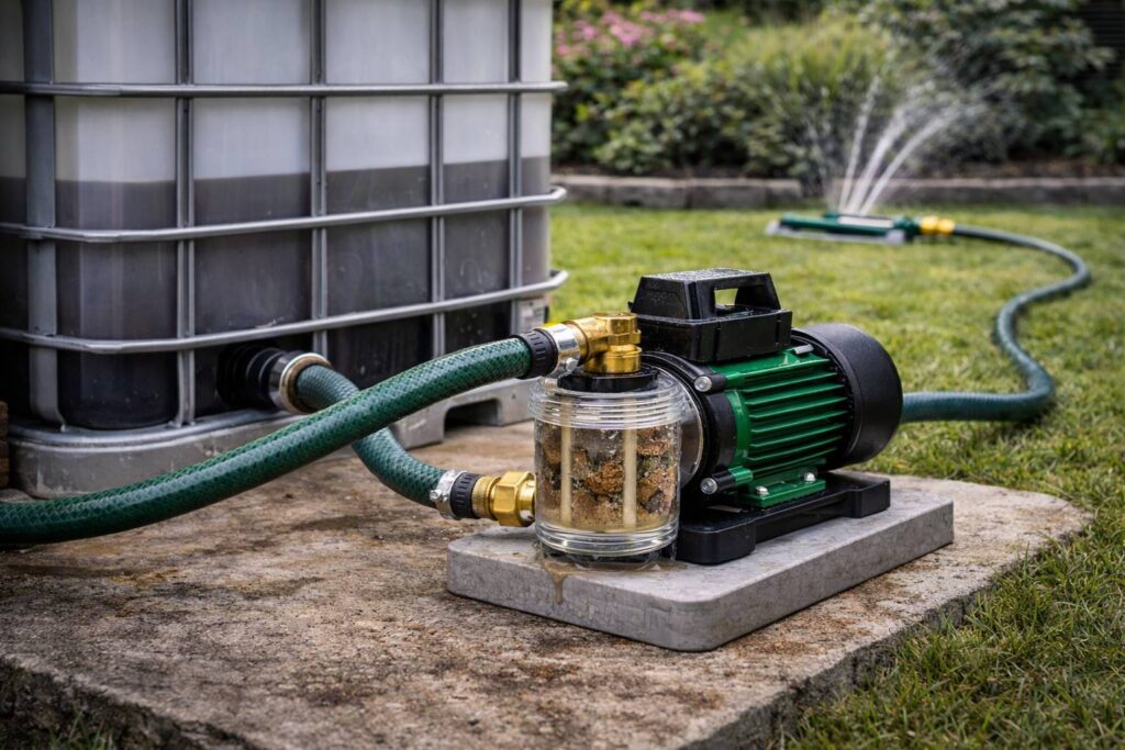 Tuin Waterpomp Systeem en -tank