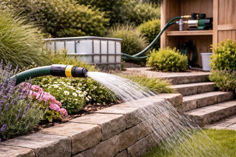 Tuinpomp hoogteverschil