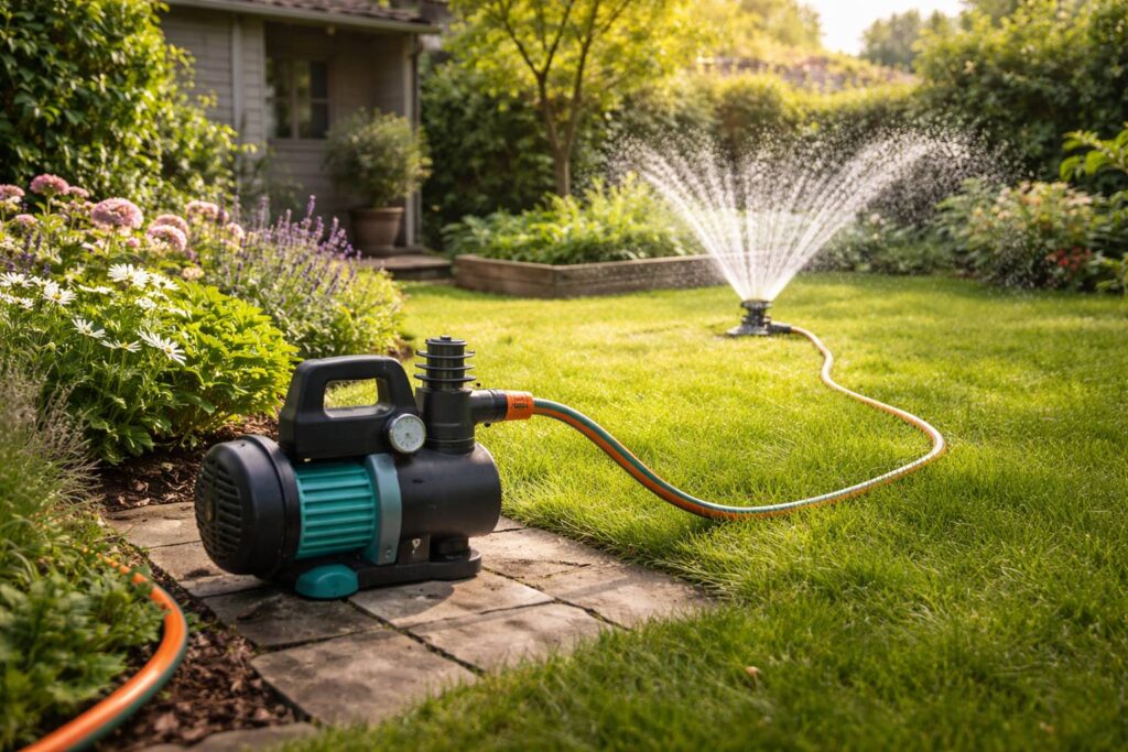 Welke waterpomp voor tuinberegening (Keuzehulp + stappenplan)