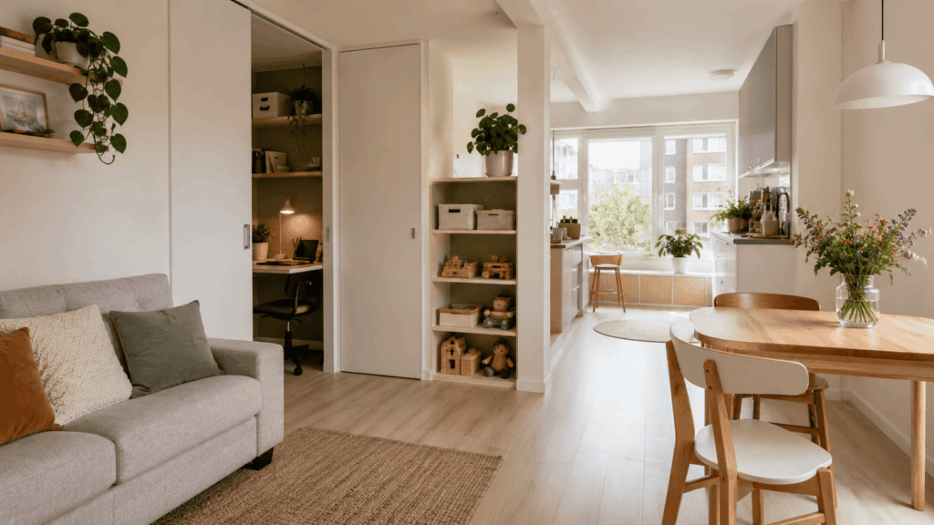 Kleine woning inrichten met slimme woonoplossingen