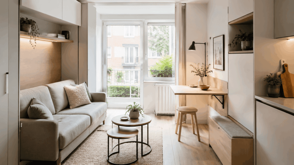 Ruimtebesparende meubels voor slim en compact wonen