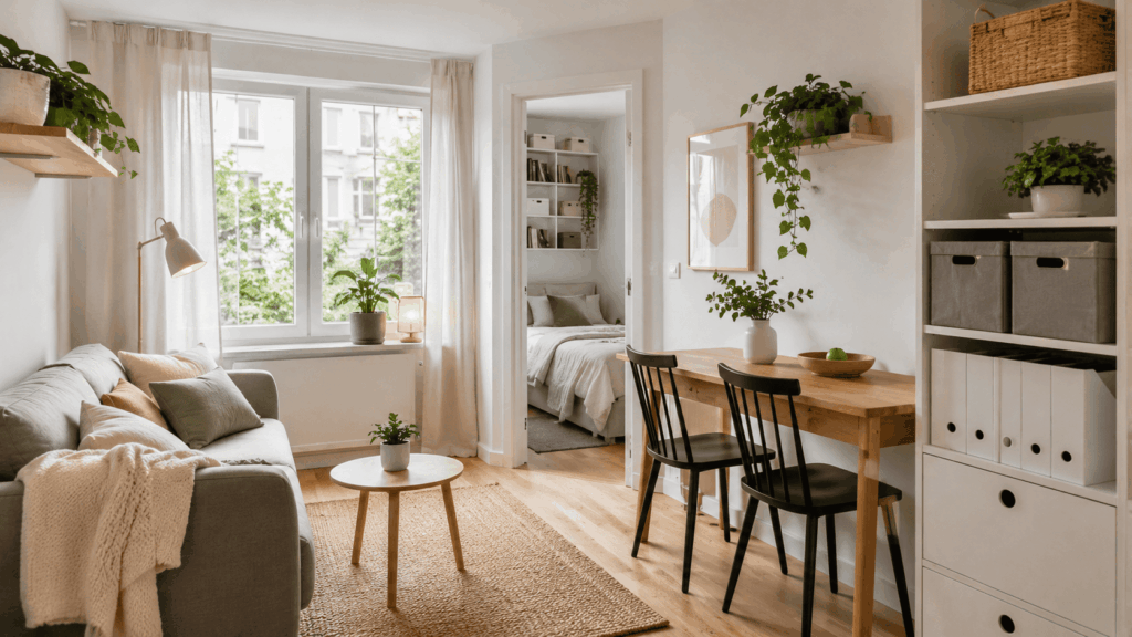Checklist kleine ruimte per kamer voor slim wonen