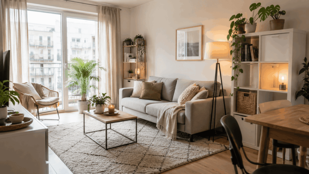 Huurwoning inrichten zonder verbouwen met slimme oplossingen