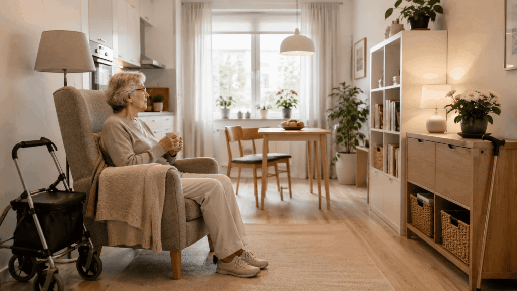 Kleine seniorenwoning inrichten met slimme oplossingen