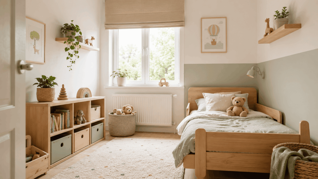 Kleur kleine kinderkamer met slimme rusttips