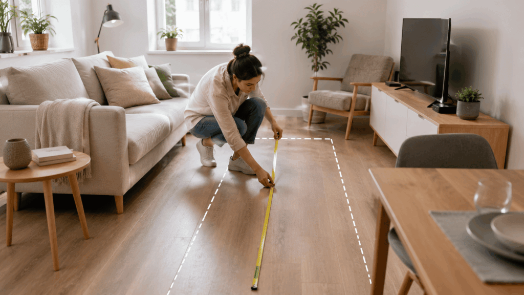 Loopruimte kleine ruimte meten met slimme indelingstips