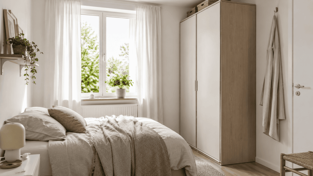 Smalle kledingkast kleine slaapkamer slim kiezen