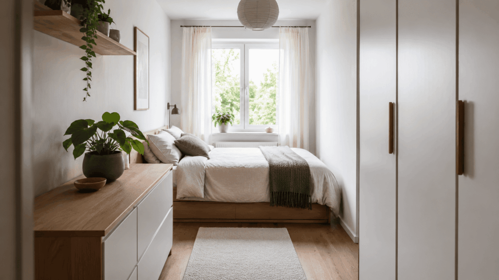 Smalle slaapkamer indelen met slimme indelingstips